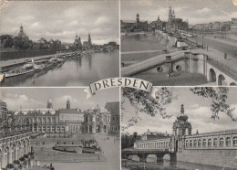 Dresden, Mehrbildkarte (vor Der Zerstörung) Gl1962 #E8064 - Autres & Non Classés