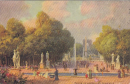 Paris, Le Jardin Des Tuileries Gl1914 #E9202 - Sonstige & Ohne Zuordnung