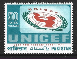 PAKISTAN. N°311 De 1971. UNICEF. - UNICEF