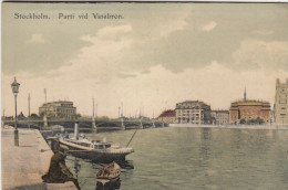 Stockholm, Parti Vid Vasabron Gl1908 #E9259 - Sweden