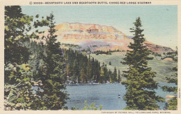 Beartooth Lake And Beartooth Butte, Cooke-red Lodge Highway Ngl #E8714 - Other & Unclassified