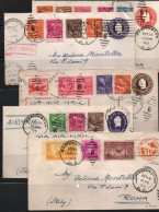 USA Piccolo Lotto Di Storia Postale + Fdc  . Circa 50 Pezzi. - Cartas & Documentos