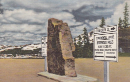 Highway U.S.40, Markers At The Summit Of Berthoud Pass Ngl #E8695 - Otros & Sin Clasificación