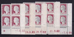 D 789 / LOT  N° 1263 BLOC DE 4 COIN DATE NEUF** COTE 7.50€ - Collezioni