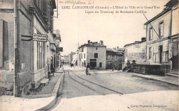 P-24-Mi-Is-1095 : LANGOIRAN. LIGNE DU TRAMWAY DE BORDEAUX A CADILLAC - Sonstige & Ohne Zuordnung