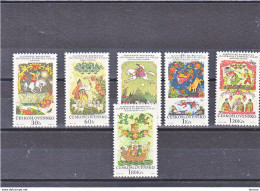 TCHECOSLOVAQUIE  1968 CONTES SLOVAQUES Yvert 1692-1697, Michel 1844-1849 NEUF** MNH Cote 5,50 Euros - Unused Stamps