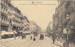 Bruxelles, Les Boulevards Du Centre Feldpgl1917 #E9287 - Autres & Non Classés