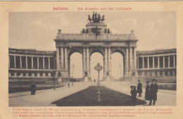 Brüssel, Die Arkaden Und Jubelpark Feldpgl1918 #E9414 - Sonstige & Ohne Zuordnung