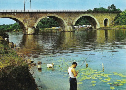 *CPM - 77 - TRILPORT - Pont Chemin De Fer Sur La Marne - Pécheur - Other & Unclassified