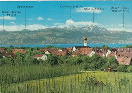 Kressbronn Am Bodensee, Panorama Mit Alpen Ngl #F0054 - Sonstige & Ohne Zuordnung