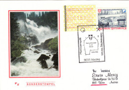 AUSTRIA POSTAL HISTORY / HOCHQUELLENWASSER FUR DIE WIENER, 6.10.1986 - Brieven En Documenten