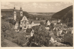 Zwiefalten, Württ. Vom Gauberg Gesehen Gl1952 #F0178 - Sculture