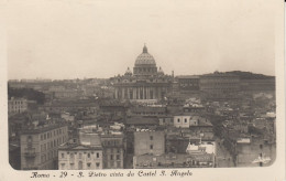 Roma, S.Pietro Vista Da Castel S.Angelo Ngl #F0487 - Autres & Non Classés