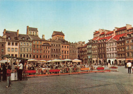 POLOGNE - Warszawa - Rynek Starego Miasta - Vue Générale - Animé - Carte Postale - Polen