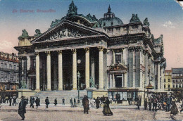 Bruxelles, La Bourse Feldpgl1917 #F0467 - Other & Unclassified