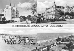 Ostseebad Zinnowitz Erholungsheim Strand Gl1971 #169.407 - Otros & Sin Clasificación