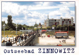 Ostseebad Zinnowitz Seebrücke Gl1990 #169.410 - Other & Unclassified