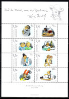 LIECHTENSTEIN MI-NR. 1490-1497 POSTFRISCH KLEINBOGEN WILHELM BUSCH 2008 - Fumetti