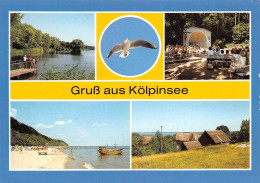 Loddin (Kreis Wolgast) Ortsteil Kölpinsee Teilansichten Gl1989 #169.383 - Other & Unclassified