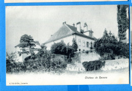 VIX065, Château De Renens, Précurseur, Non Circulée - Renens