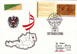 AUSTRIA POSTAL HISTORY / 8784 TRIEBEN,27.09.1986 - Cartas & Documentos