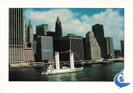 ETATS-UNIS - Après Avoir Traversé L'Atlantique - L'Alcyone Entre Dans Le Port De New York - Bateau - Carte Postale - Altri & Non Classificati