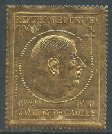 Niger PA  N° 148  XX  Charles De Gaulle, Sur Feuille D'or, Sans Charnière, TB - Níger (1960-...)