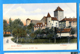 VIX066, Morat, Murten, 5987, Le Château, Précurseur, Non Circulée - Murten