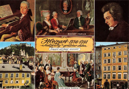 AUTRICHE - Osterreich Ist Schon - Komm - Bleib - Mozart 1756-1791 - Slbzburg GroBter John - Multi-vues - Carte Postale - Autres & Non Classés