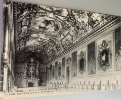 37 Tours Salle Des Fetes De L Hotel De Ville Cheminee Plafond Tableaux -ed Rd 17 - Tours