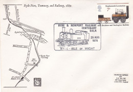 GB Engeland 1975 Ryde & Newport Railway Centenary 25-08-1975 - Eisenbahnen