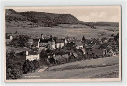 39117607 - Albstadt-Margrethausen. Gesamtansicht Mit Kirche Gelaufen. Leicht Buegig, Leicht Fleckig, Sonst Gut Erhalten - Albstadt