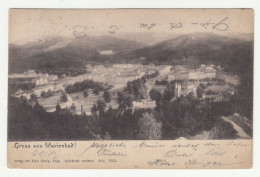 Gruss Aus Marienbad! Old Postcard Posted 1901 B240503 - Tsjechië