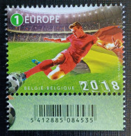 Belgie 2018 W.K. Voetbal Obp.nr.4779 - MNH Postfris - XXX - Unused Stamps
