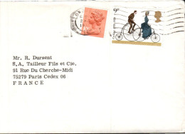 GB AFFRANCHISSEMENT COMPOSE SUR LETTRE DE LONDON POUR LA FRANCE 1978 - Covers & Documents