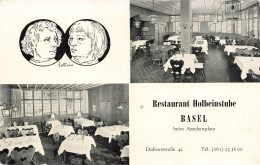 MIKIBP10-055- SUISSE RESTAURANT HOLBEINSTUBE BASEL - Bazel