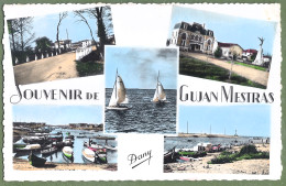 CPSM Format CPA - GIRONDE - GUJAN MLESTRA - MULTIVUES - Gujan-Mestras