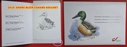 2010- ANDRE BUZIN CANARD SOUCHET - 2001-2010