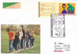 AUSTRIA POSTAL HISTORY / WIENER DONAUINSELFEST, 18.05.1985 - Storia Postale