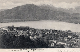 TEGERNSEE - TOTALANSICHT  - CARTOLINA FP DATATA 1903 - Tegernsee
