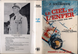 RECIT DE GUERRE-LE CIEL ET L'ENFER Par Le Colonel J. Andrieux-frais D'envoi Pour La F 7.30 - Otros & Sin Clasificación