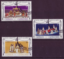 Amérique - Grenada - Grenadines - Silver Jubilee Queen Elisabeth II - 3  Timbres Différents - 7301 - Grenada (1974-...)