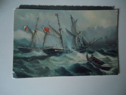 GERMANY POSTCARDS  BOATS  SHIPS FOR MORE PURCHASES 10% DISCOUNT - Altri & Non Classificati