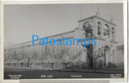 228311 ARGENTINA SAN LUIS CONVENTO POSTAL POSTCARD - Argentine