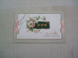 Carte Postale Ancienne FLEURS Elles Vous Disent Combien Je Vous Aime - Flowers