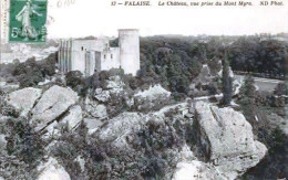 *CPA - 14 - CALVADOS - FALAISE - Le Château Vue Prise Du Mont Myra - Falaise