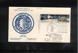 USA 1971 Space / Weltraum - Apollo 15 Launch Interesting Postcard - Verenigde Staten