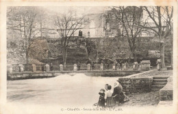 FRANCE - Source De La Bèze - Rivière - Animé - Carte Postale Ancienne - Andere & Zonder Classificatie