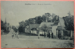 CARTE FOUILLOY - 60 - ROUTE DE GRANDVILLIERS - 2 SCANS -20 - Autres & Non Classés