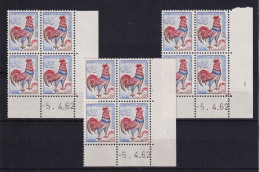 D 789 / LOT  N° 1331 COQ DE DECARIS 1ER TIRAGE COIN DATE DU 05/04/62 NEUF** - Colecciones Completas